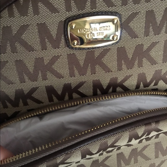 Large Abbey MK backpack, Mocha